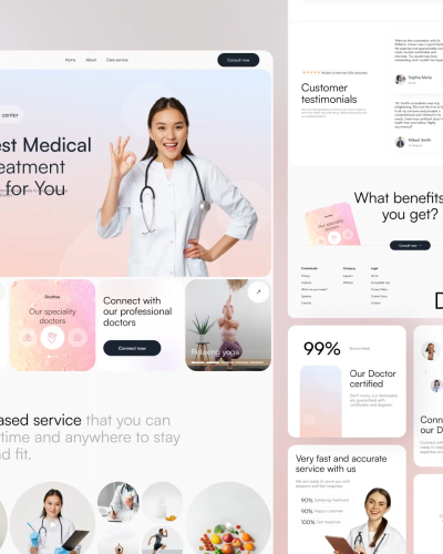 Aplicación web de atención médica