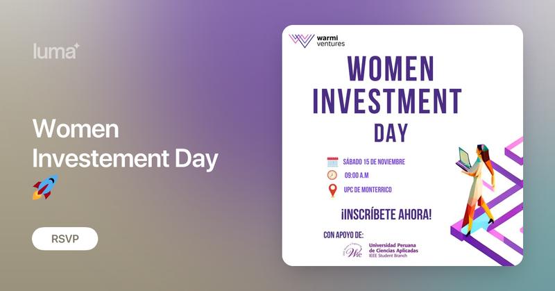 Women Investement Day ? · Luma